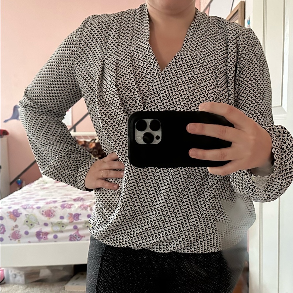 Draped Blouse